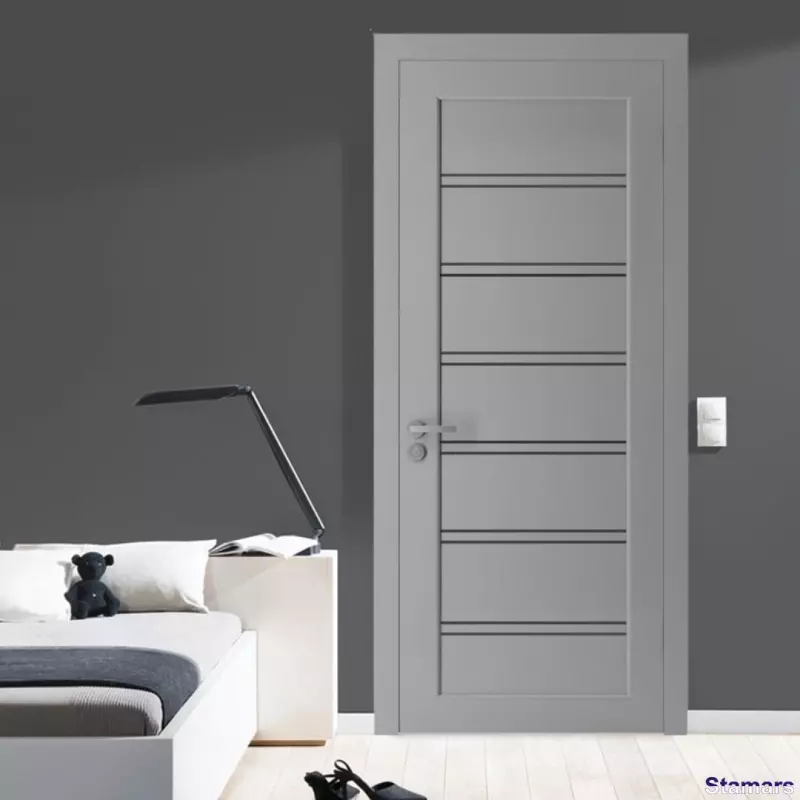 Durvis Dominica BLK (DOMINICA) Šellgrey PP Premium