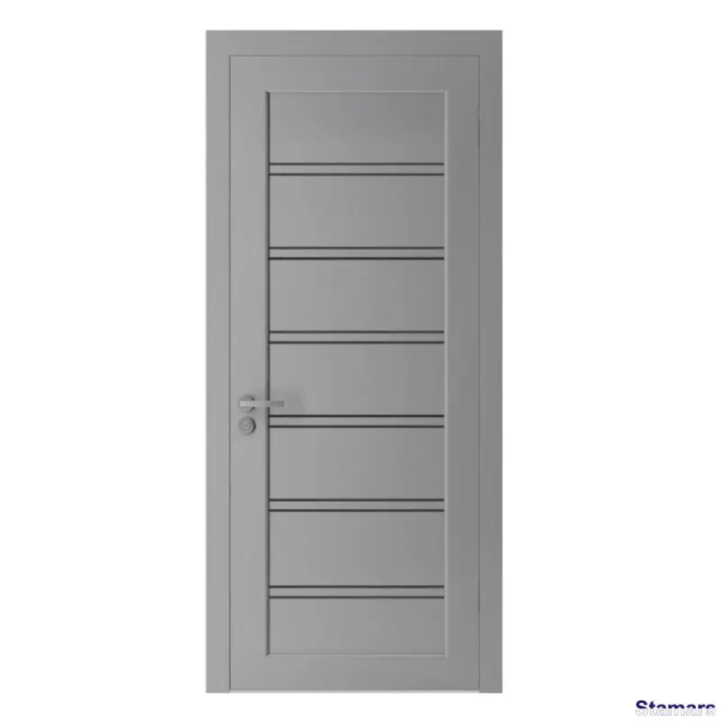 Durvis Dominica BLK (DOMINICA) Šellgrey PP Premium