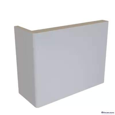 Durvju apmales daļa MDF Gaiši pelēka emalija teleskopiskā RAL 7047