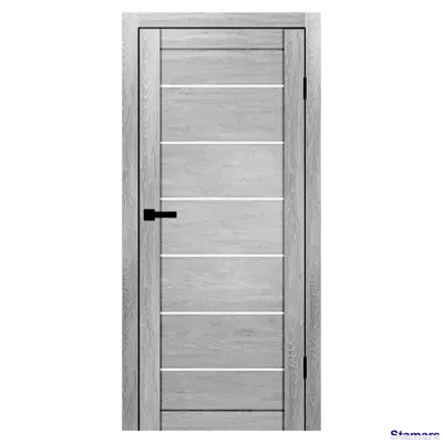 Durvis Silva 01 Pelēks ozols EKOfinierējums