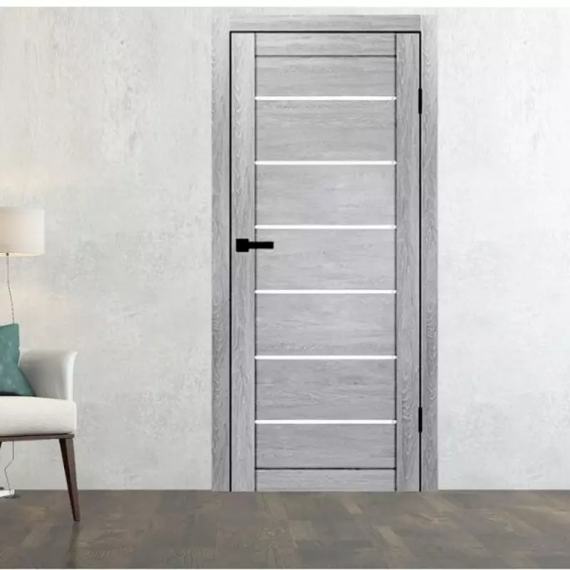 Durvis Silva 01 Pelēks ozols EKOfinierējums