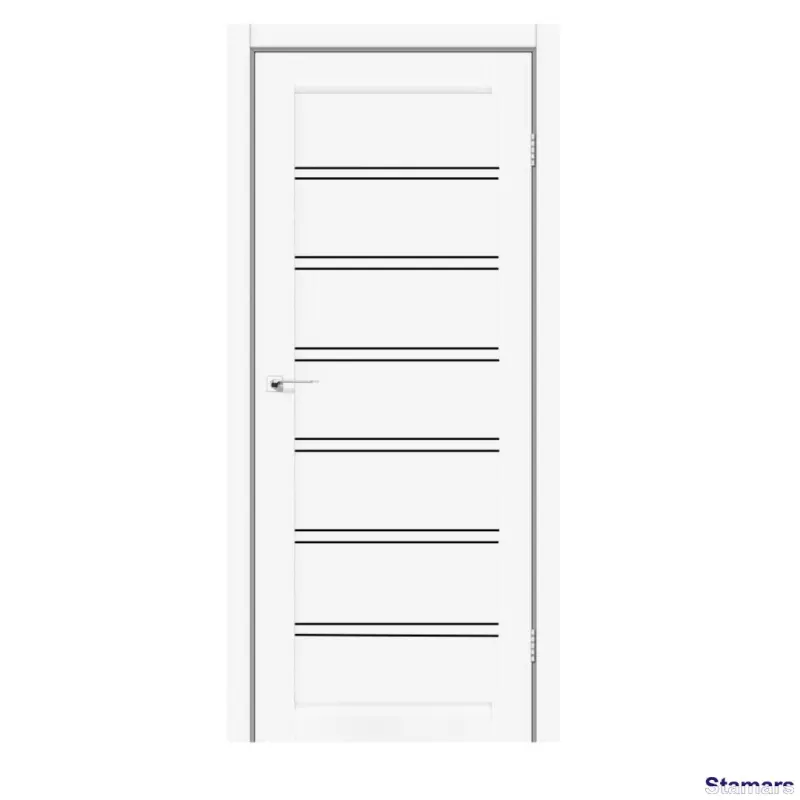 Durvis Dominica Balts matēts BLK PP