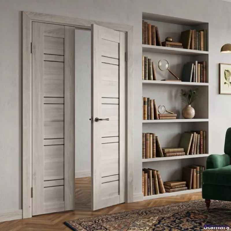 Divviru durvis Sempra 03 sonoma light PVC