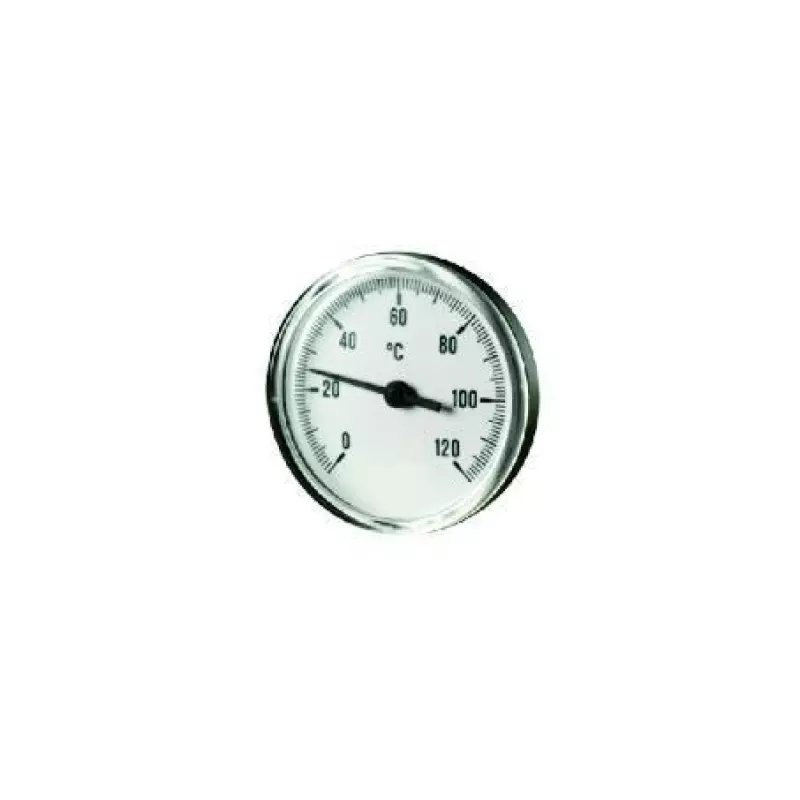 Termometrs 63mm aksiālais