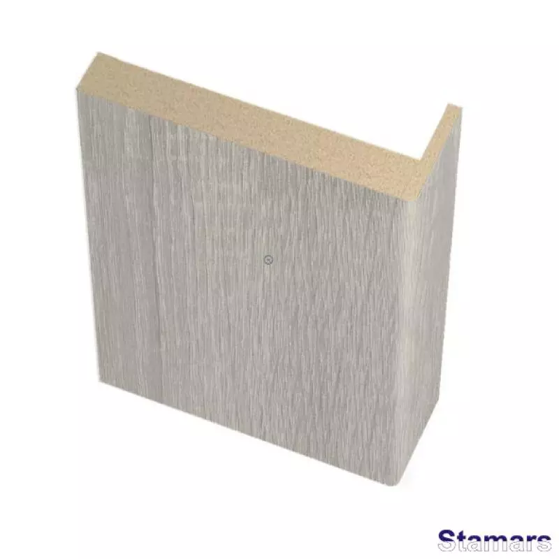Durvju apmales daļa MDF Grey sonoma teleskopiskā PVC